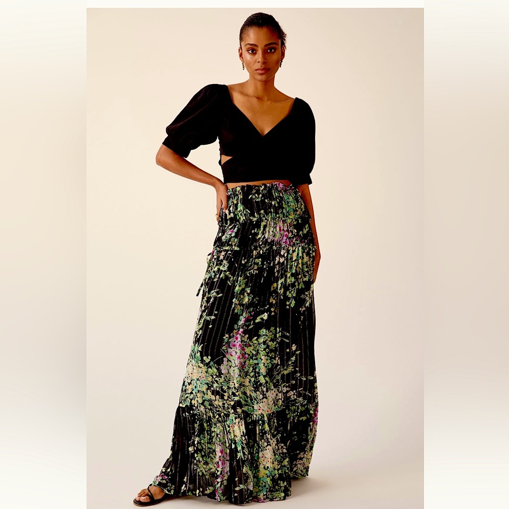 Sabina Printed Maxi Skirt